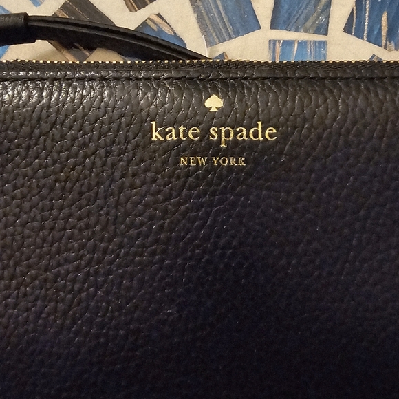Kate Spade Black Leather Wallet - Picture 5 of 6